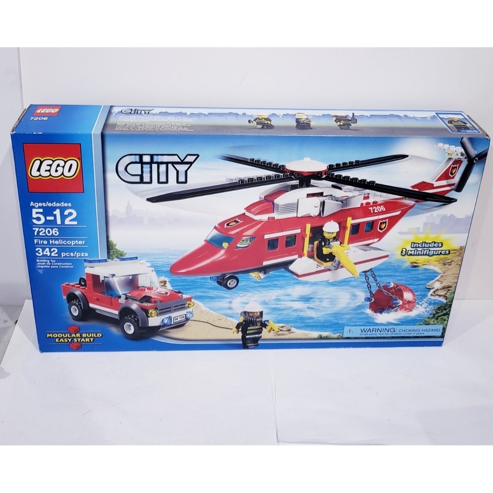 LEGO City: Fire Helicopter (7206) - New Sealed